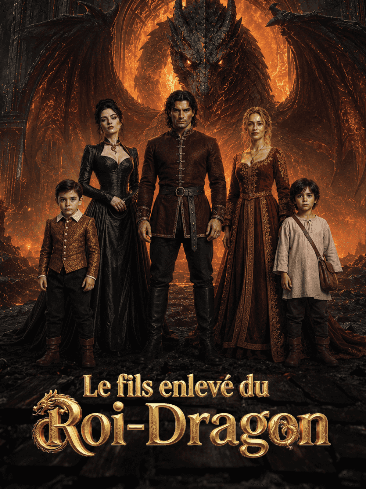 Le fils enlevé du Roi-Dragon cover