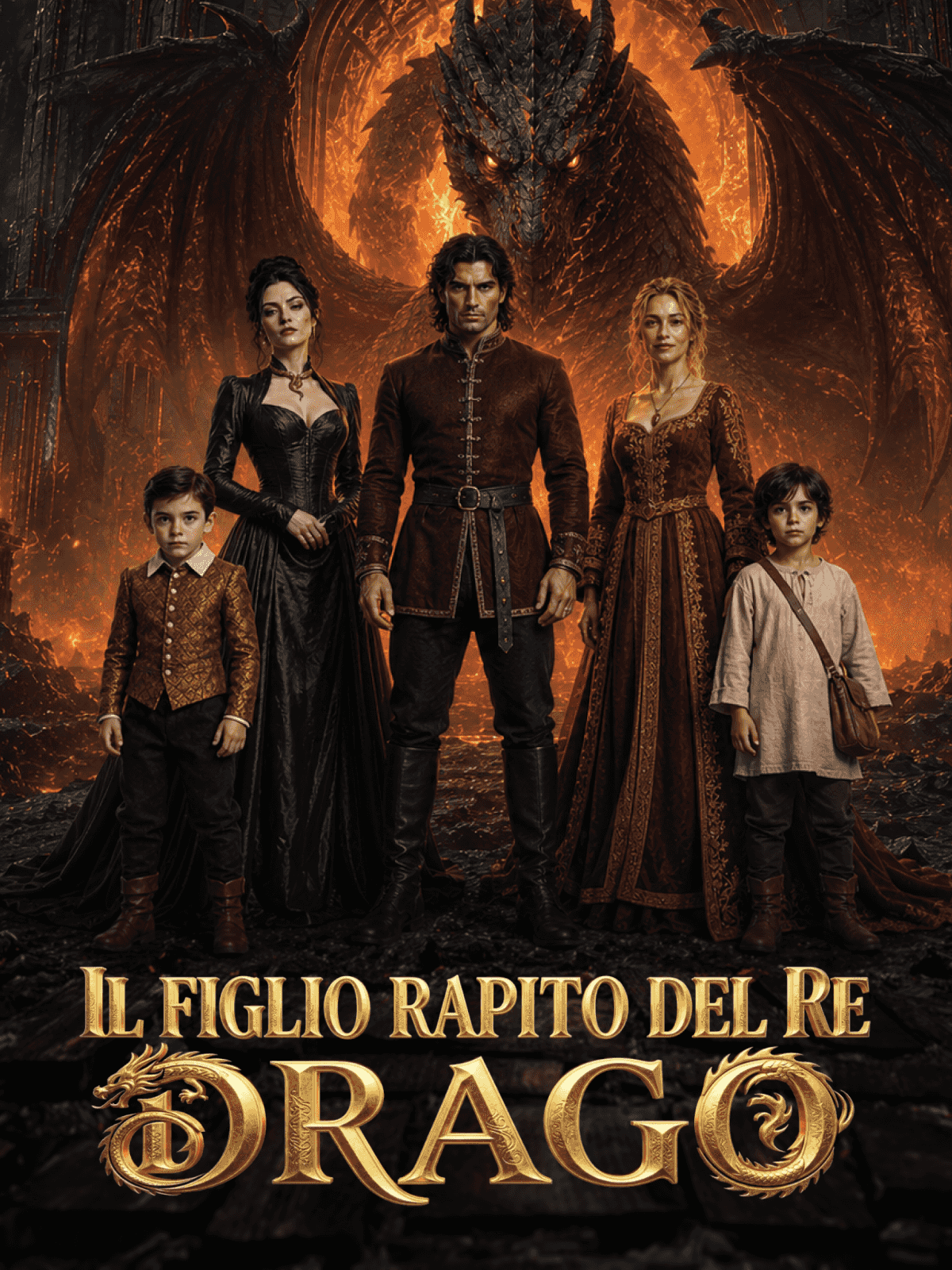 Il figlio rapito del Re Drago cover
