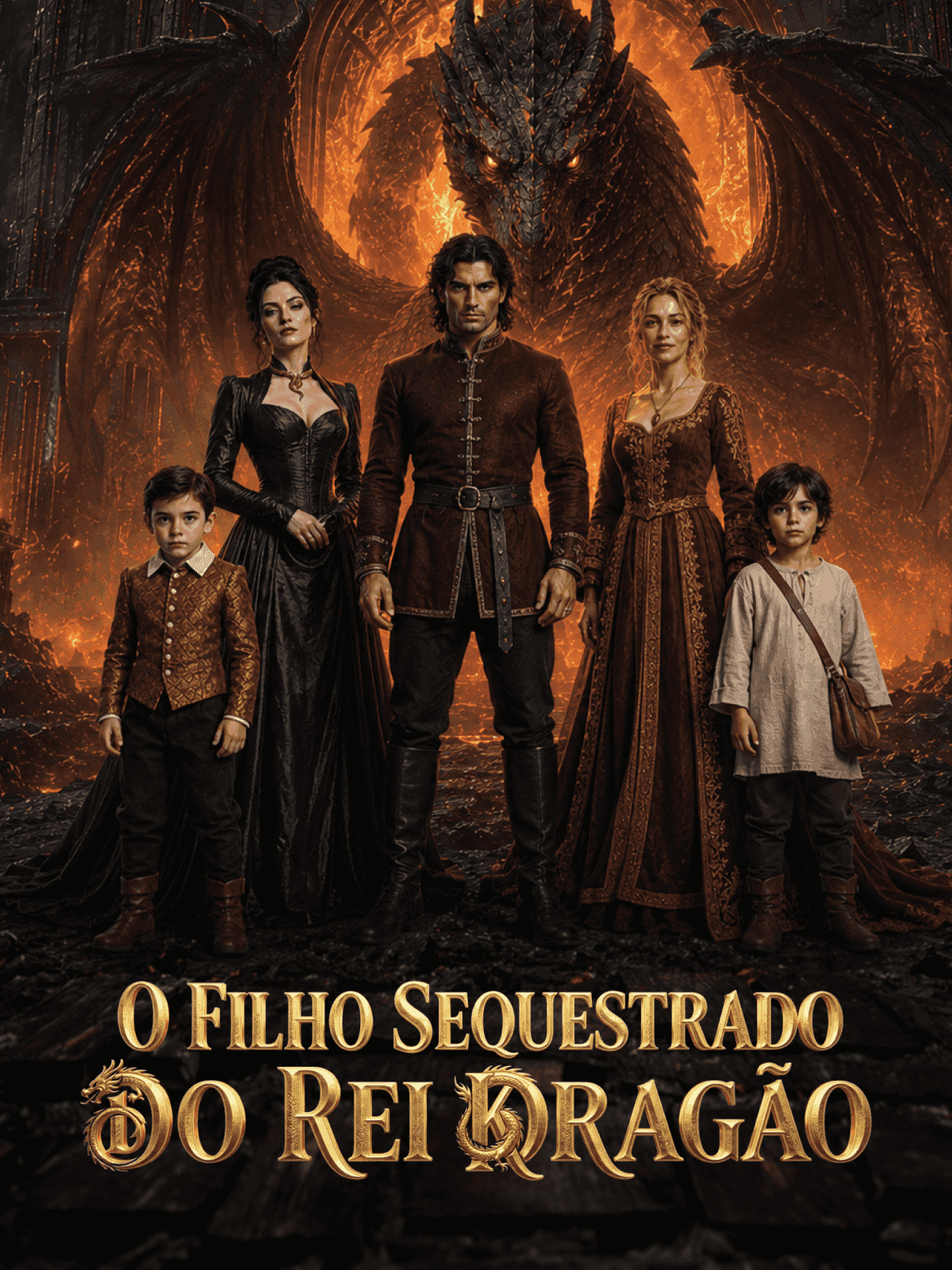 O Filho Sequestrado do Rei Dragão cover