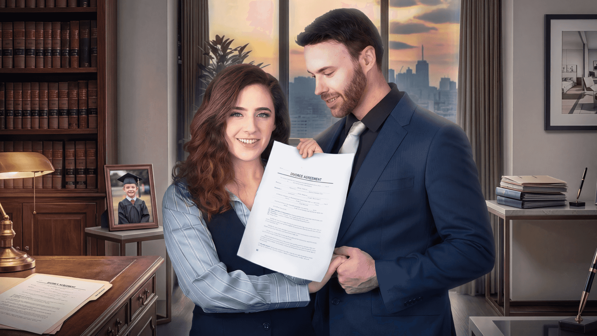 Capa de My Divorce Lawyer is My Husband