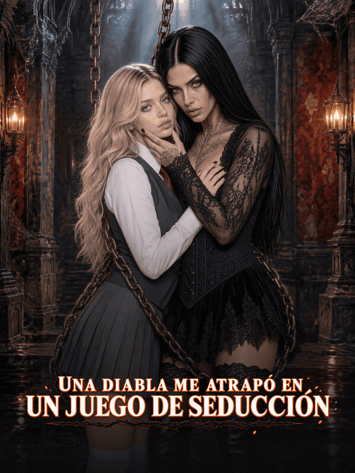 Una diabla me atrapó en un juego de seducción cover