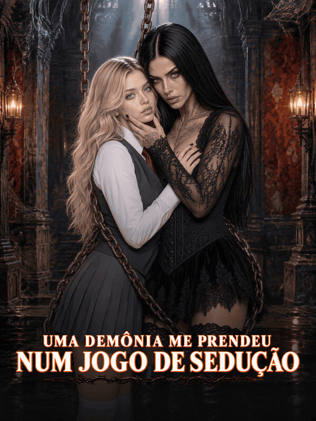 Uma demônia me prendeu num jogo de sedução cover