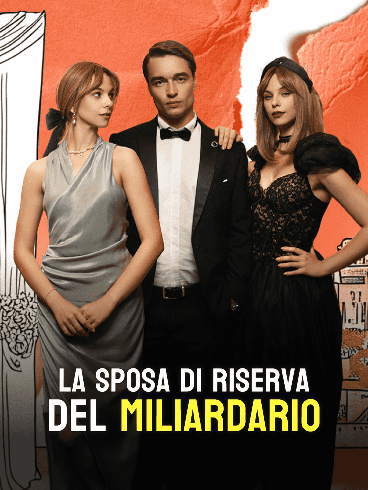 La sposa di riserva del miliardario cover