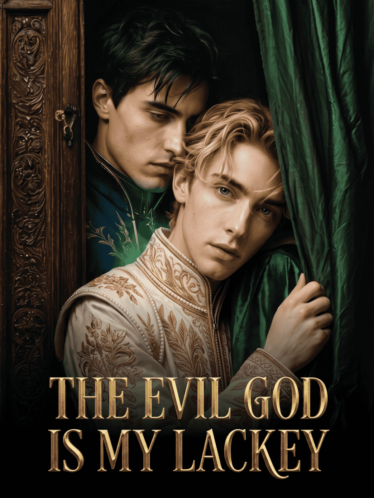 The Evil God is My Lackey cover poster