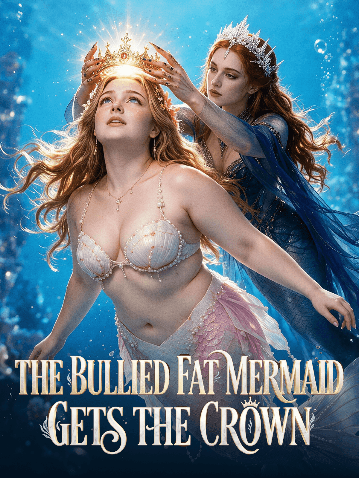 THE BULLIED FAT MERMAID GETS THE CROWN cover