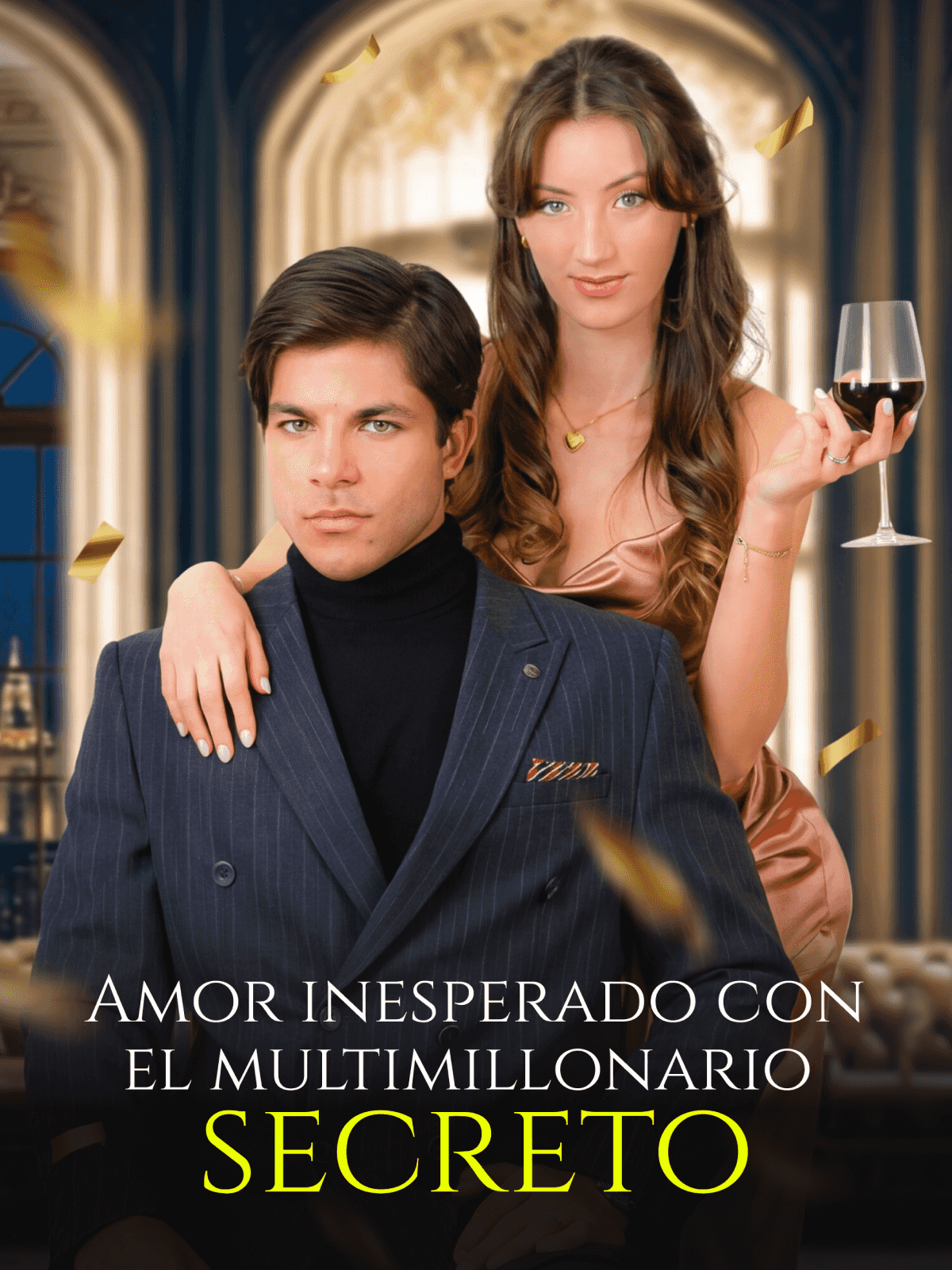 Amor inesperado con el multimillonario secreto cover