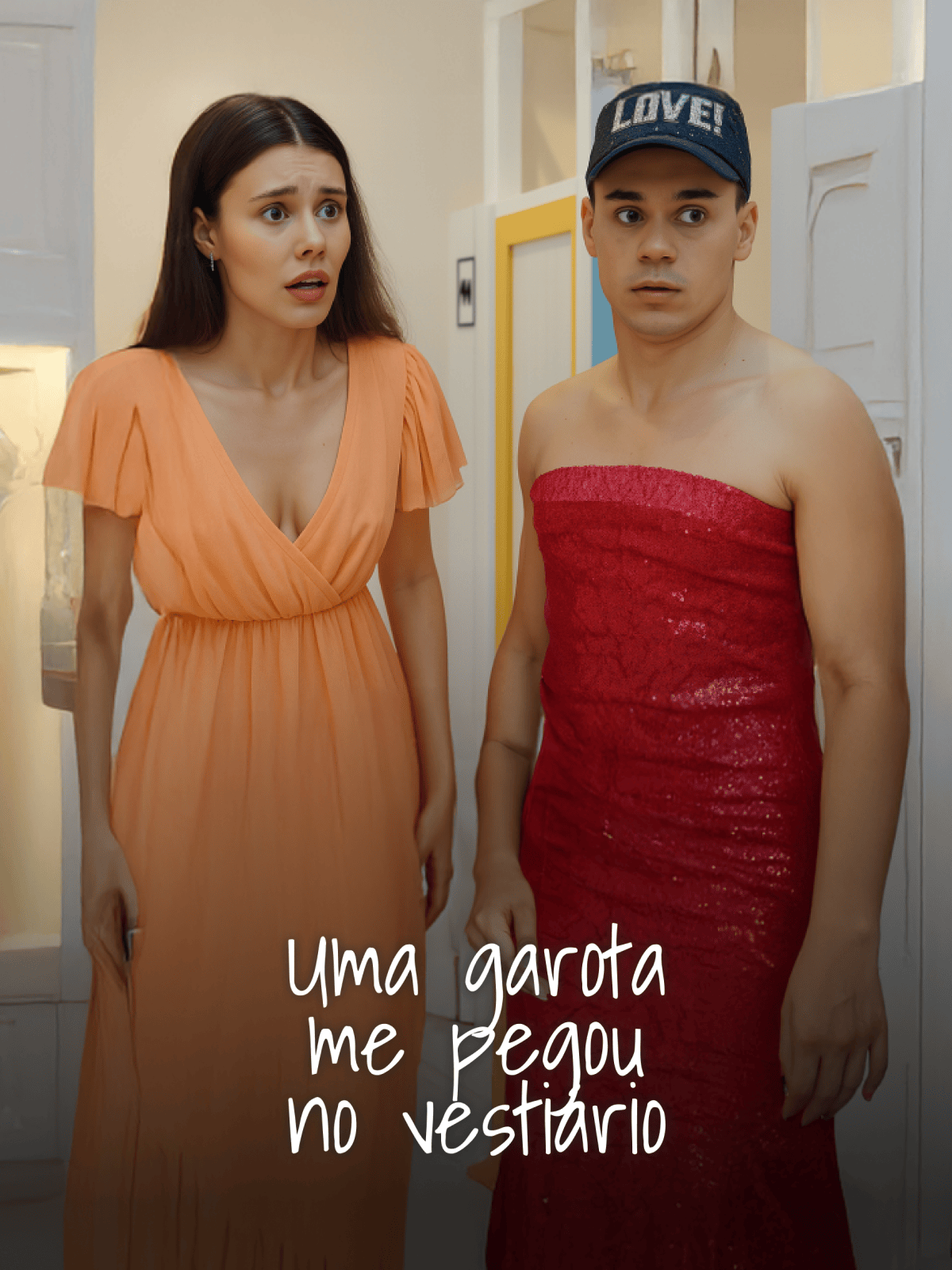 Uma garota me pegou no vestiário cover