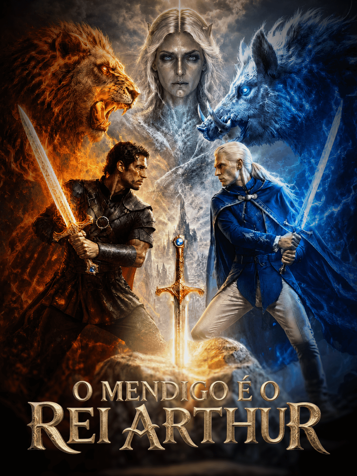 O Mendigo é o Rei Arthur cover