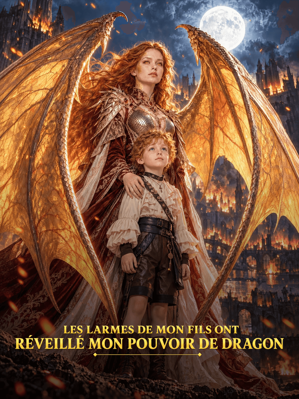 Les larmes de mon fils ont réveillé mon pouvoir de dragon cover