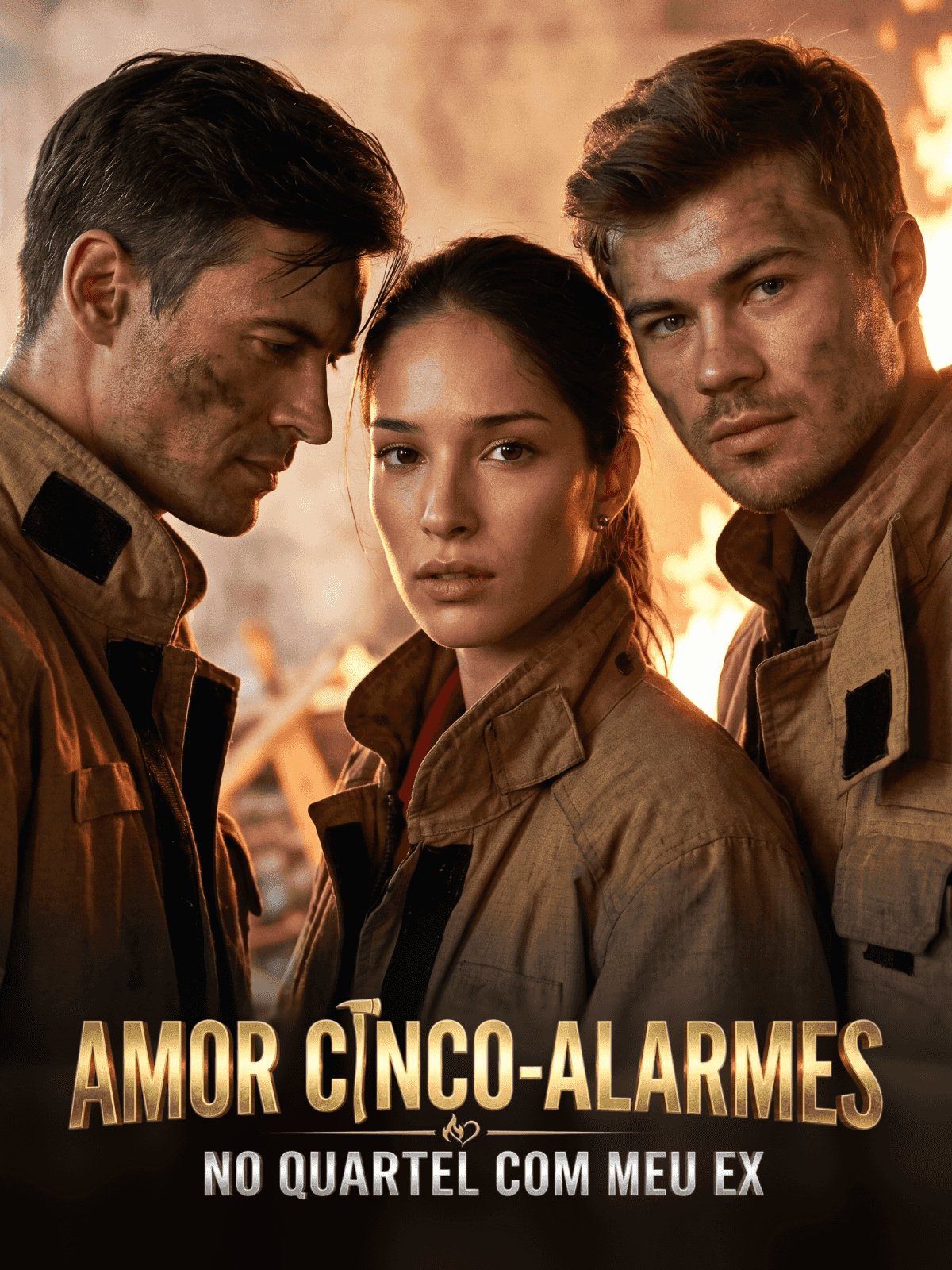 Amor cinco-alarmes no quartel com meu ex cover