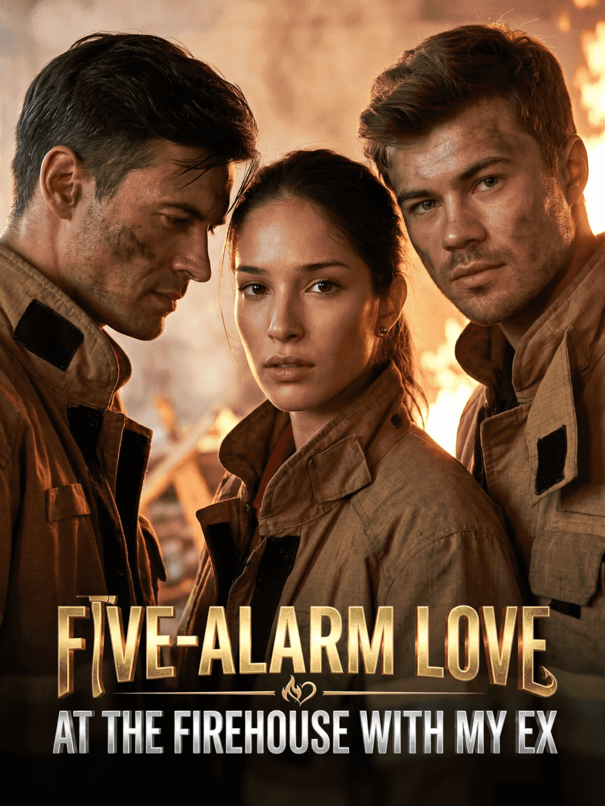 Five-Alarm Love at the Firehouse with My Ex cover