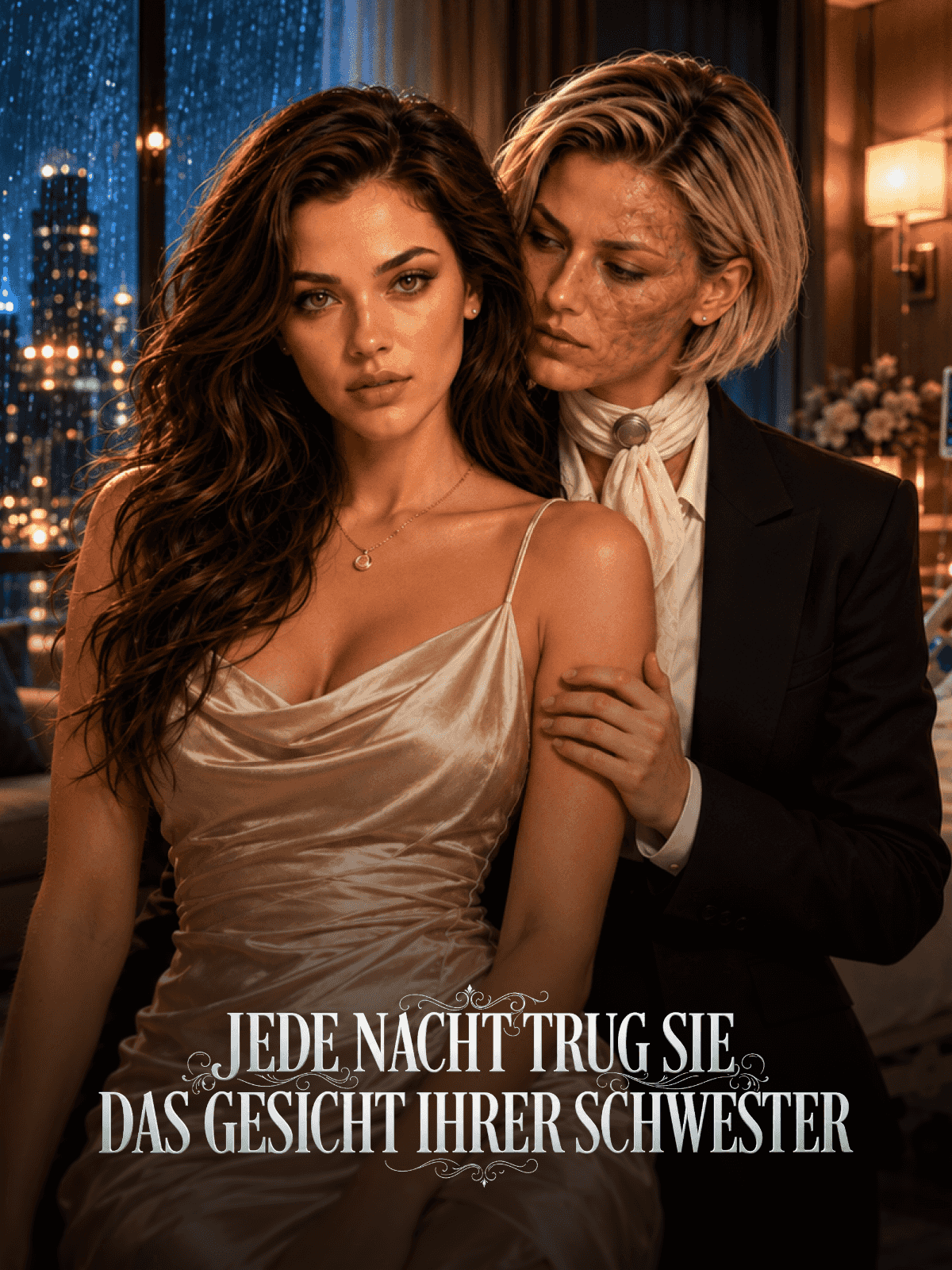Jede Nacht trug sie das Gesicht ihrer Schwester cover