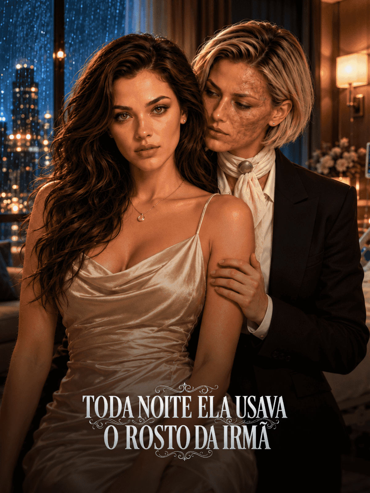 Toda noite ela usava o rosto da irmã cover