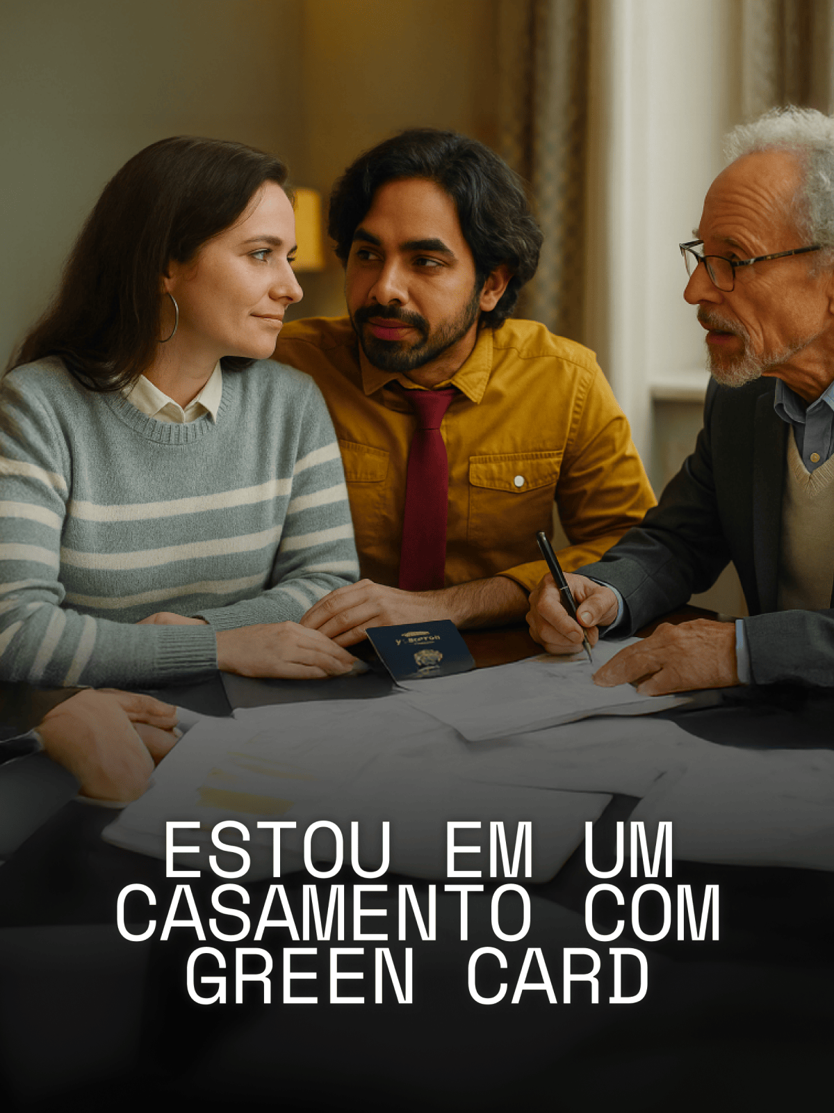 Estou em um casamento com green card cover