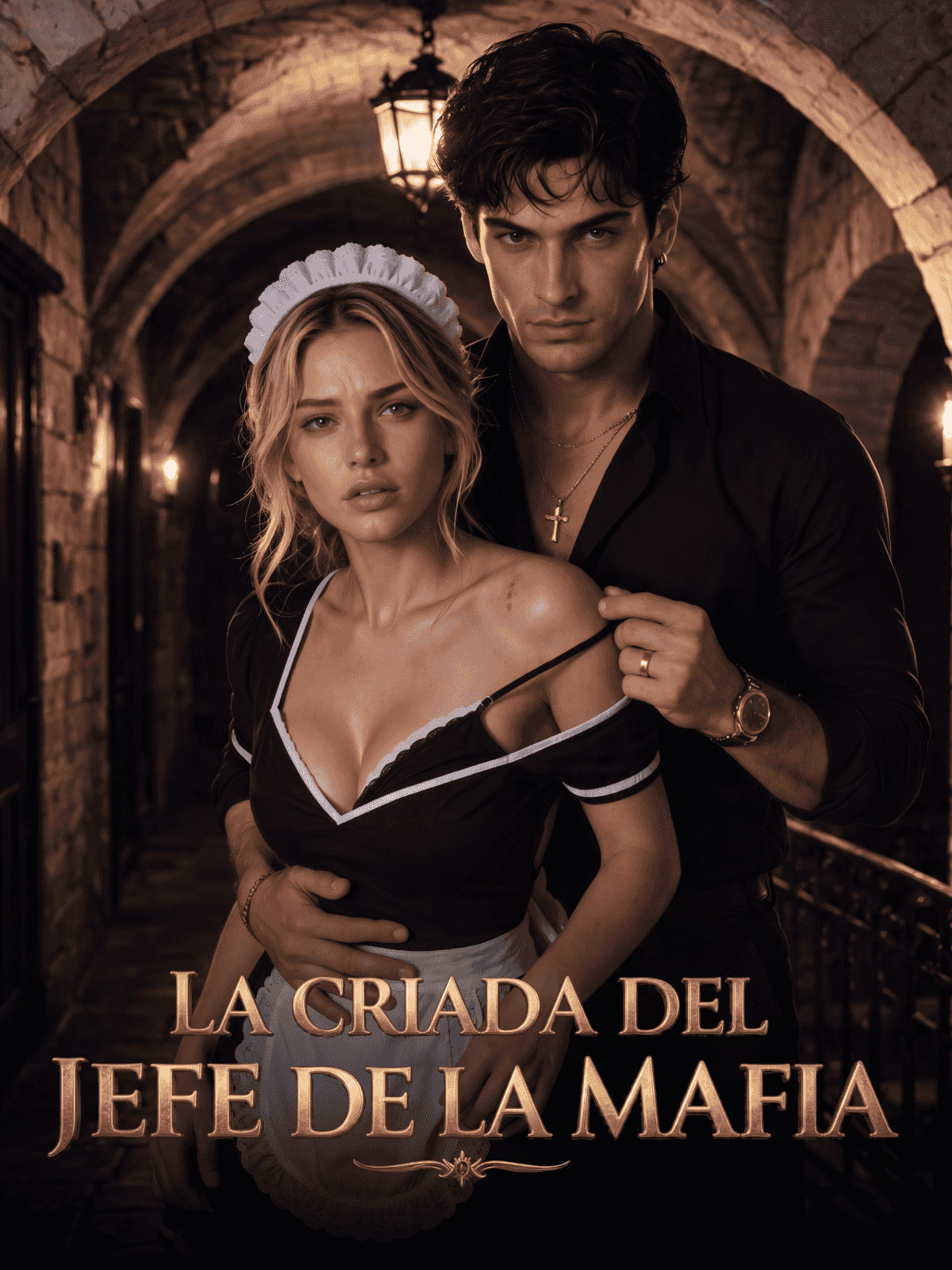 La criada del jefe de la mafia cover