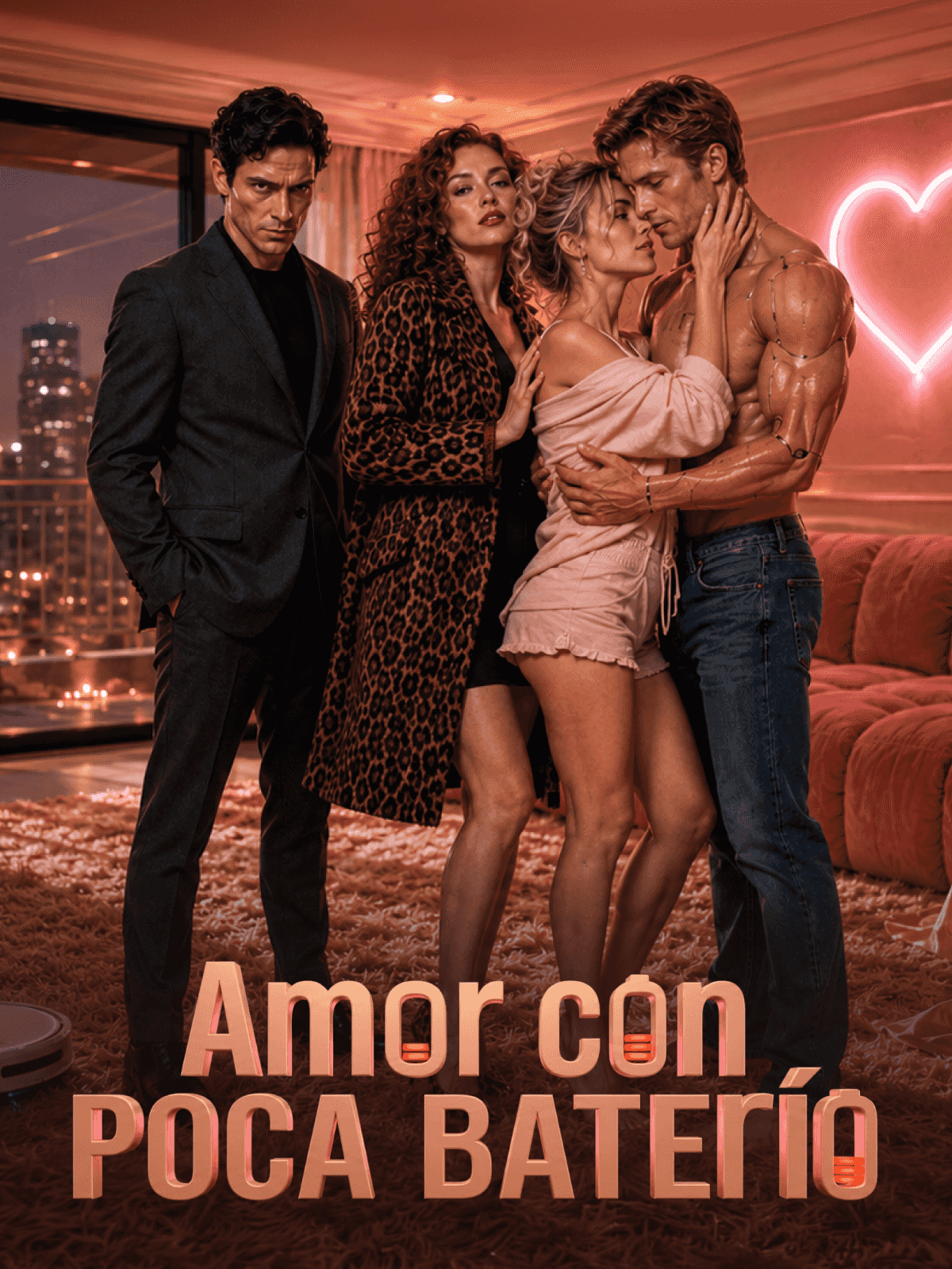 Amor con poca batería cover