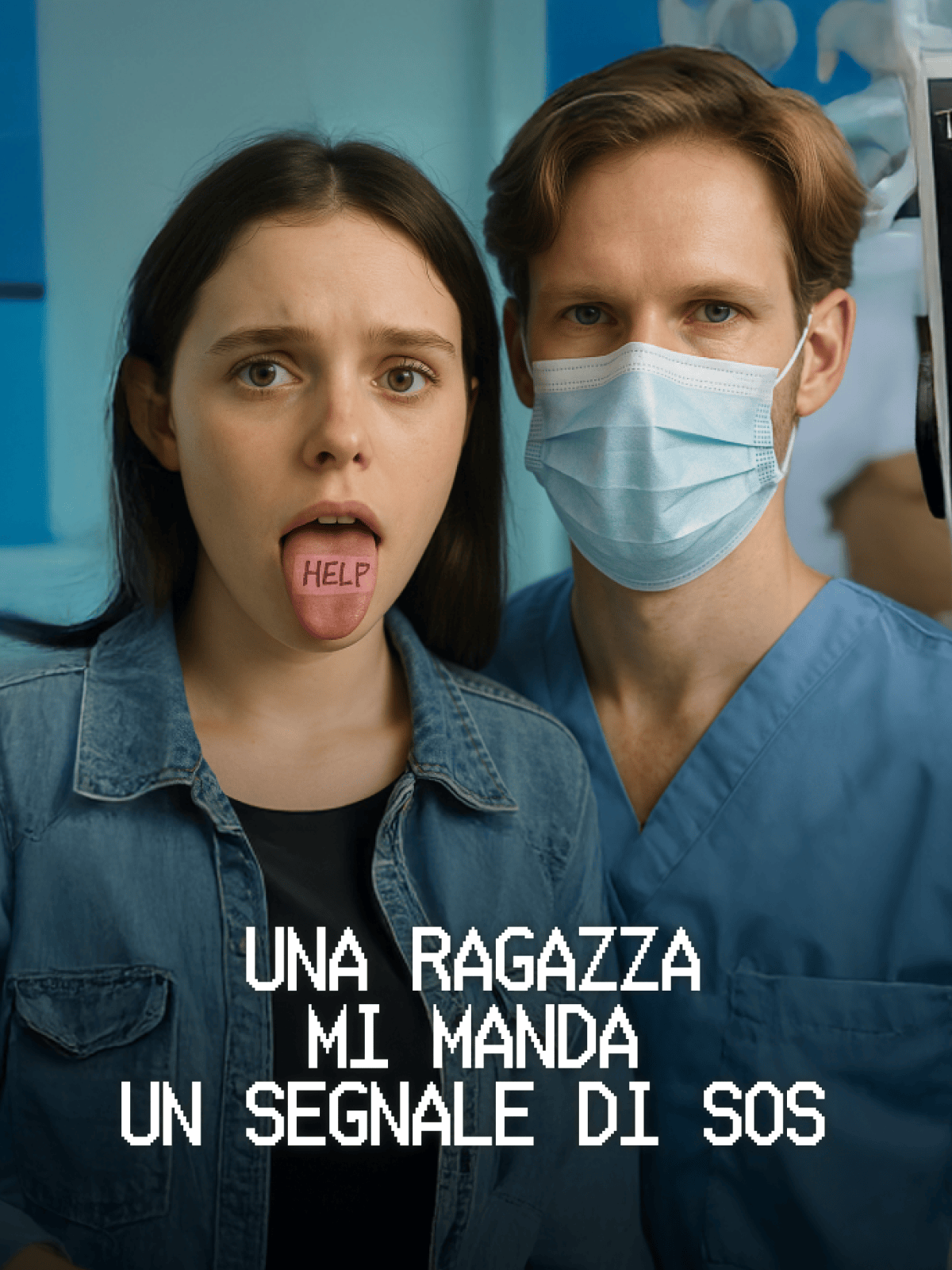 Una ragazza mi manda un segnale di SOS cover