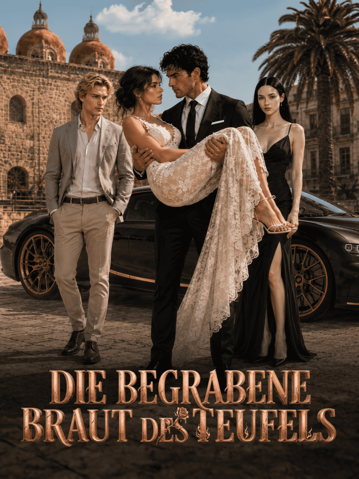 Die begrabene Braut des Teufels cover
