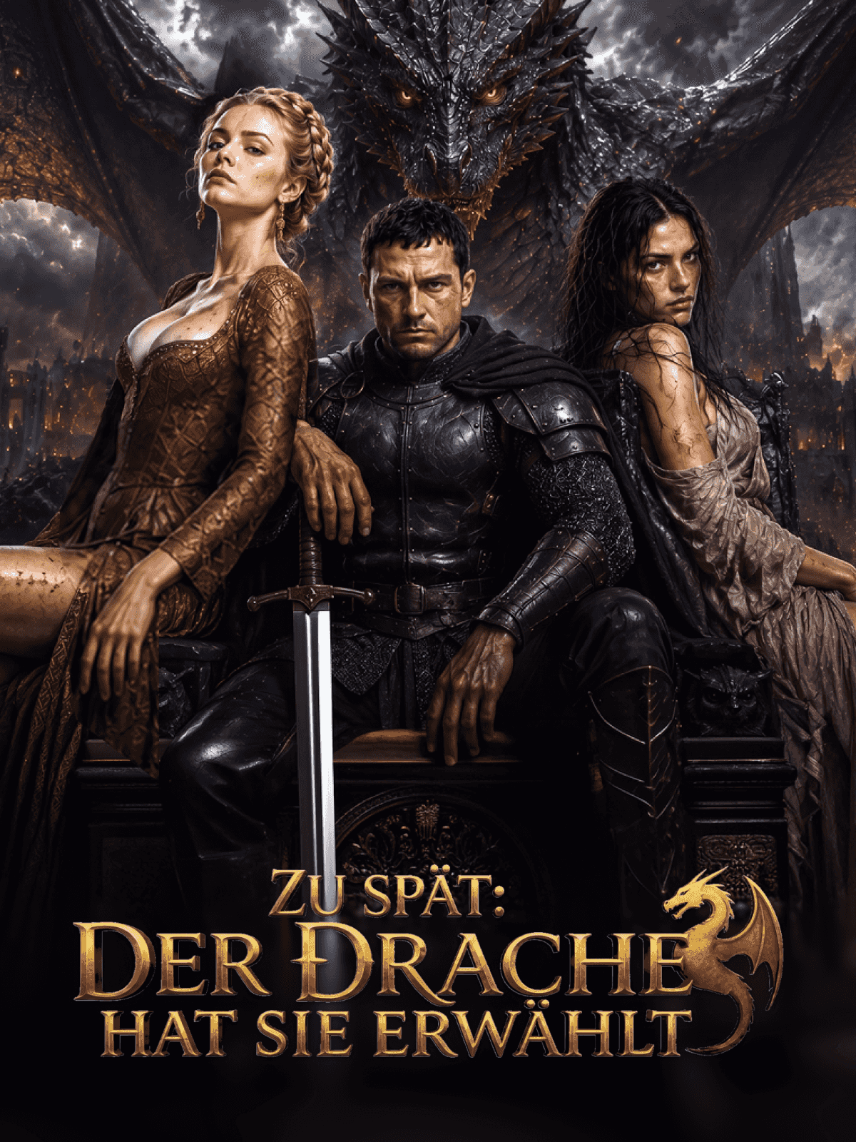 Zu spät: Der Drache hat sie erwählt cover