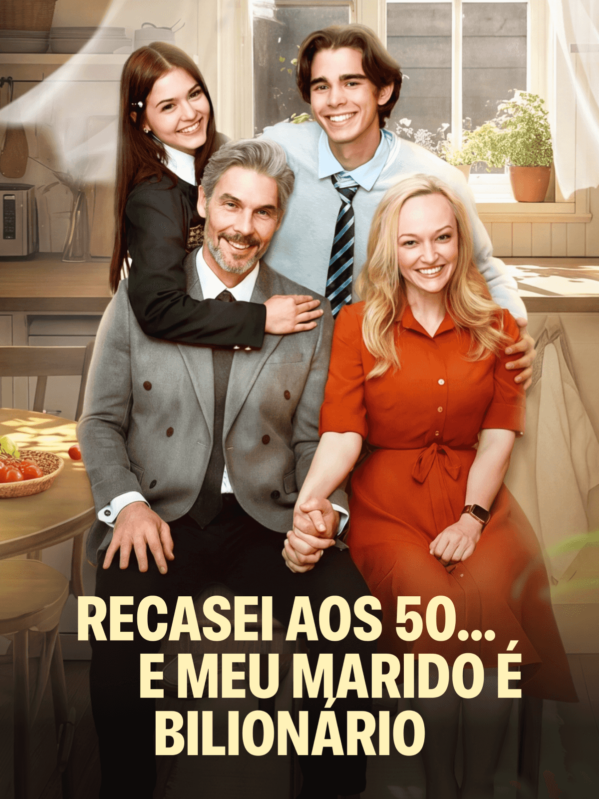 Recasei aos 50… e meu marido é bilionário cover
