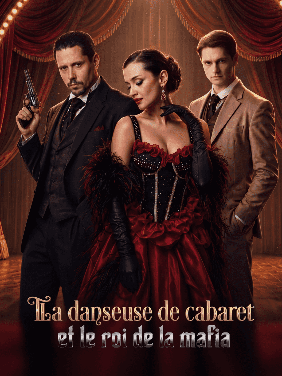 La danseuse de cabaret et le roi de la mafia cover