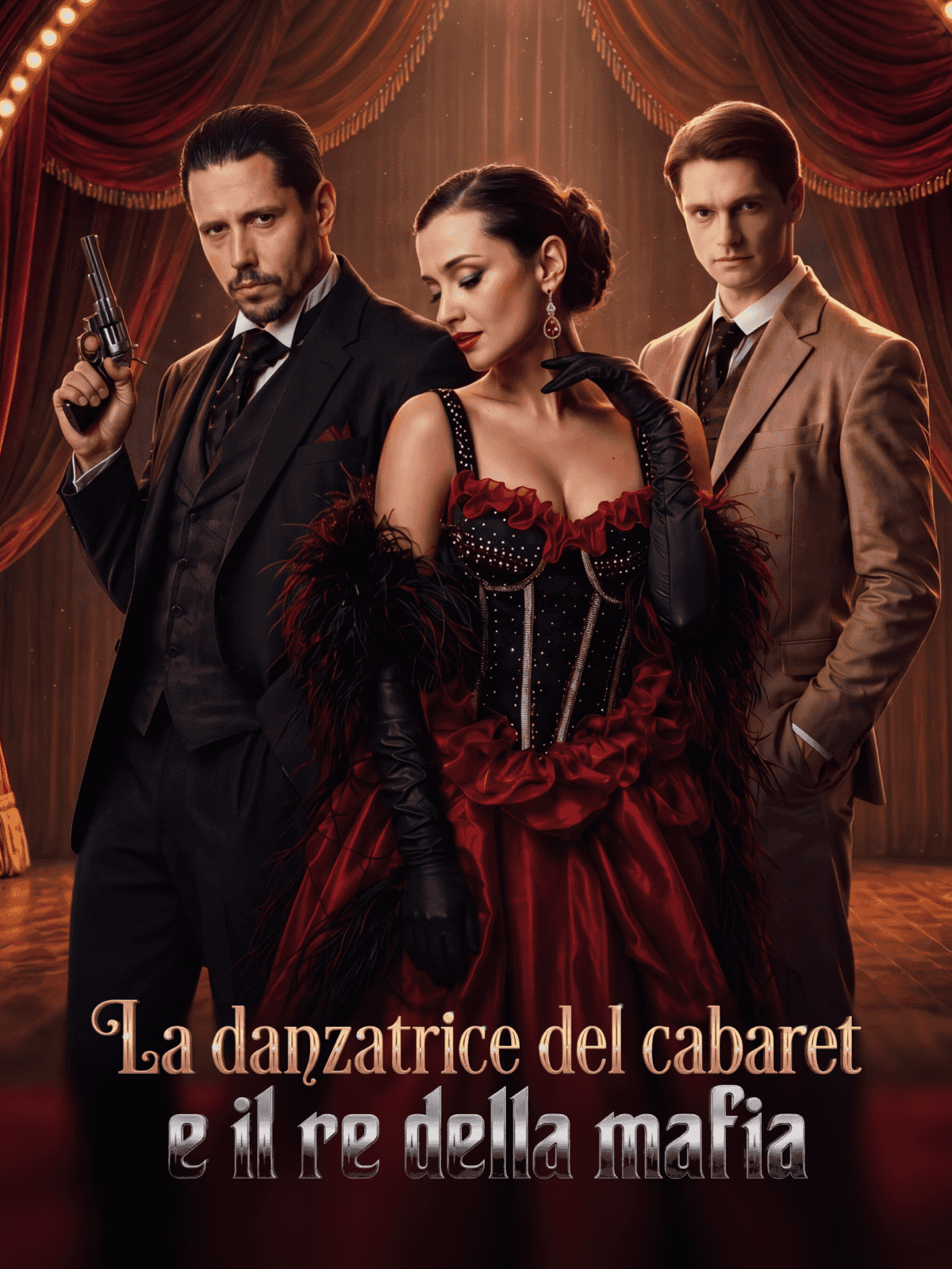 La danzatrice del cabaret e il re della mafia cover