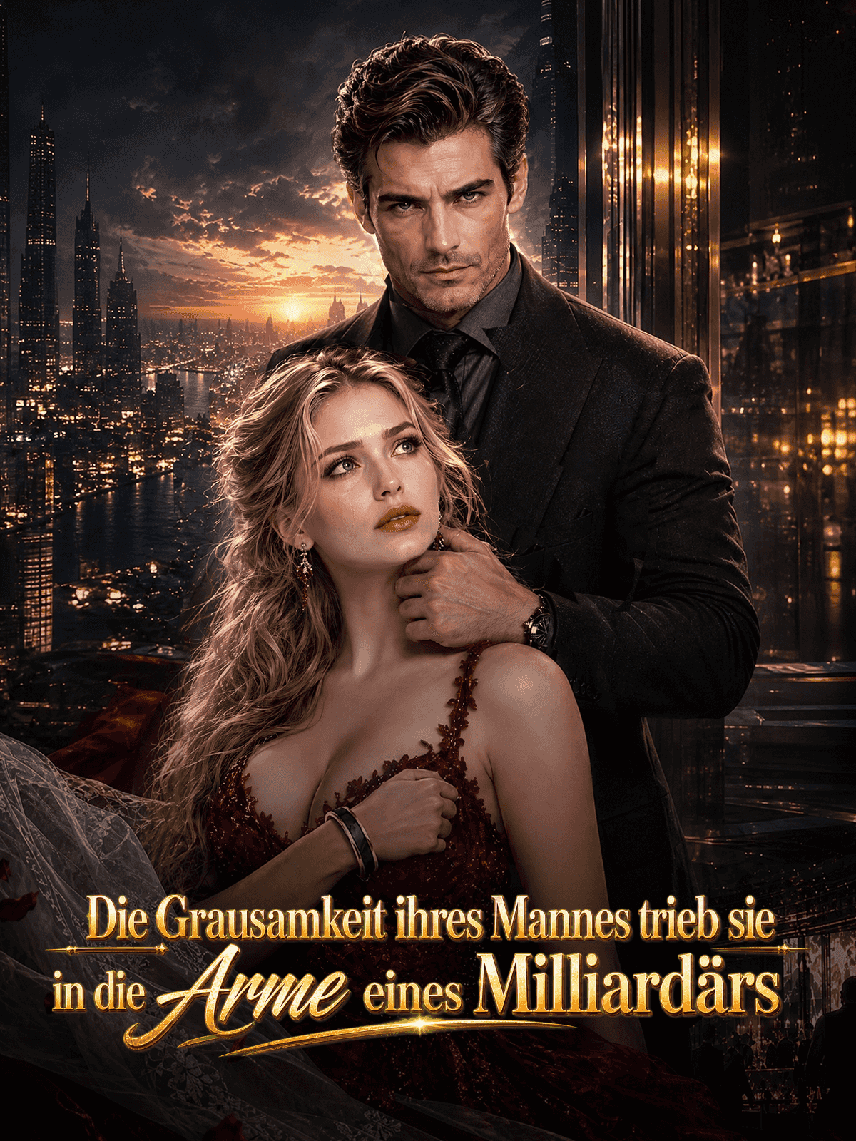 Die Grausamkeit ihres Mannes trieb sie in die Arme eines Milliardärs cover
