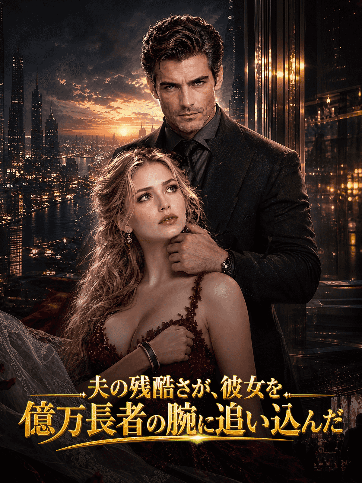 夫の残酷さが、彼女を億万長者の腕に追い込んだ cover