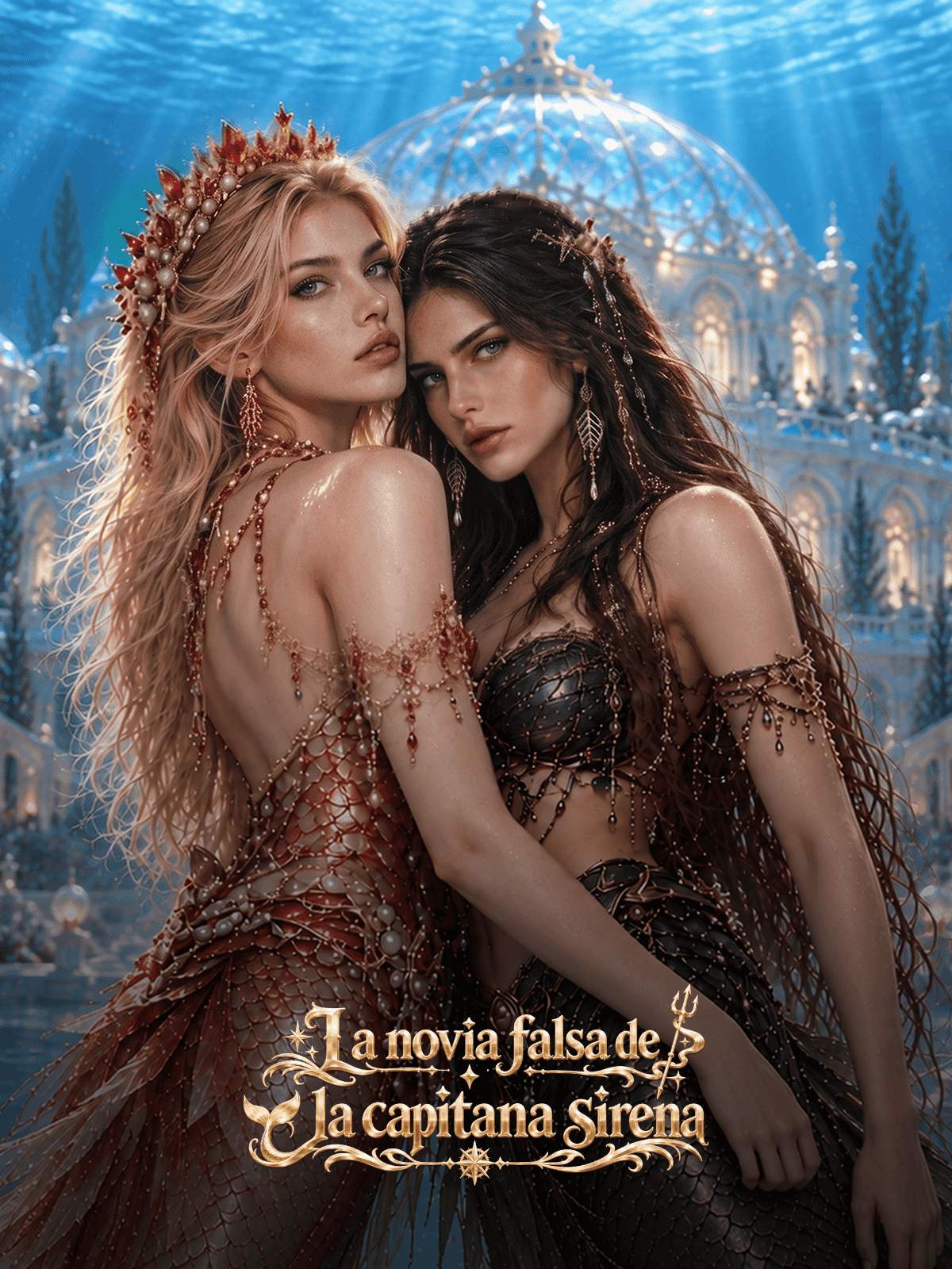 La novia falsa de la capitana sirena cover