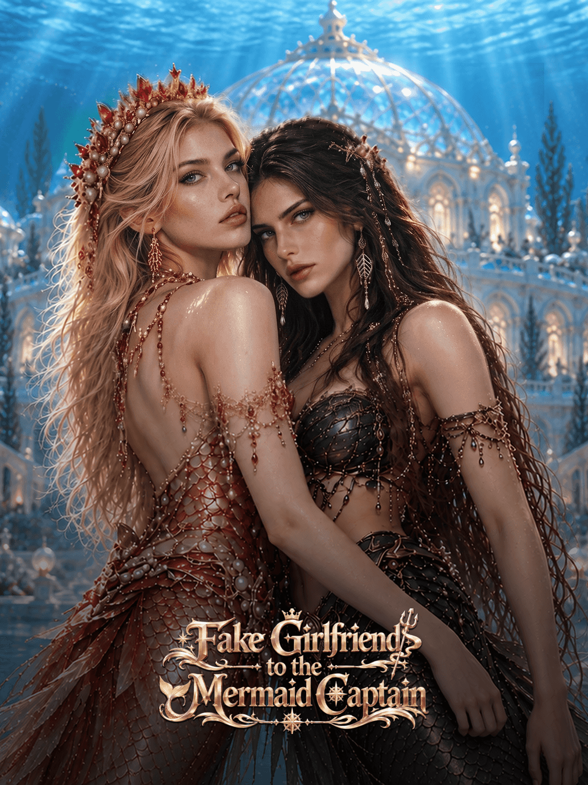 FAKE GIRLFRIEND TO THE MERMAID CAPTAIN cover