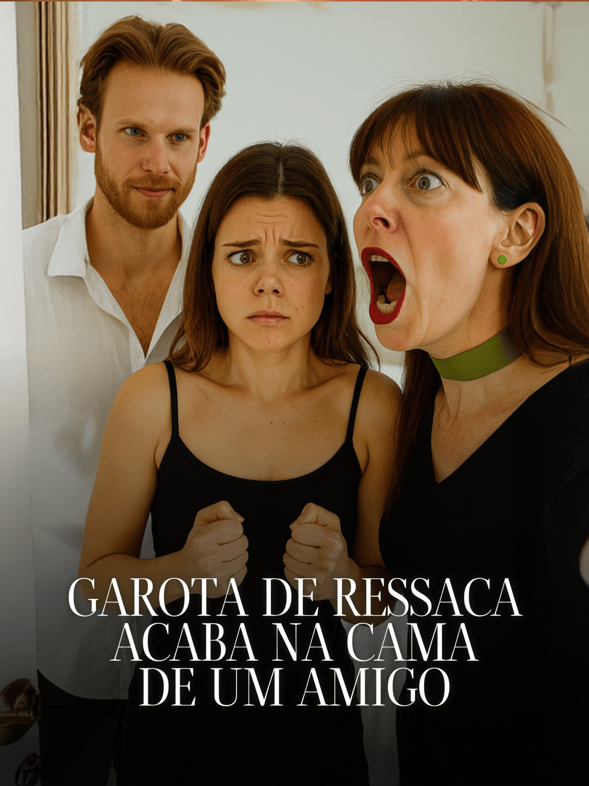 Garota de ressaca acaba na cama de um amigo cover